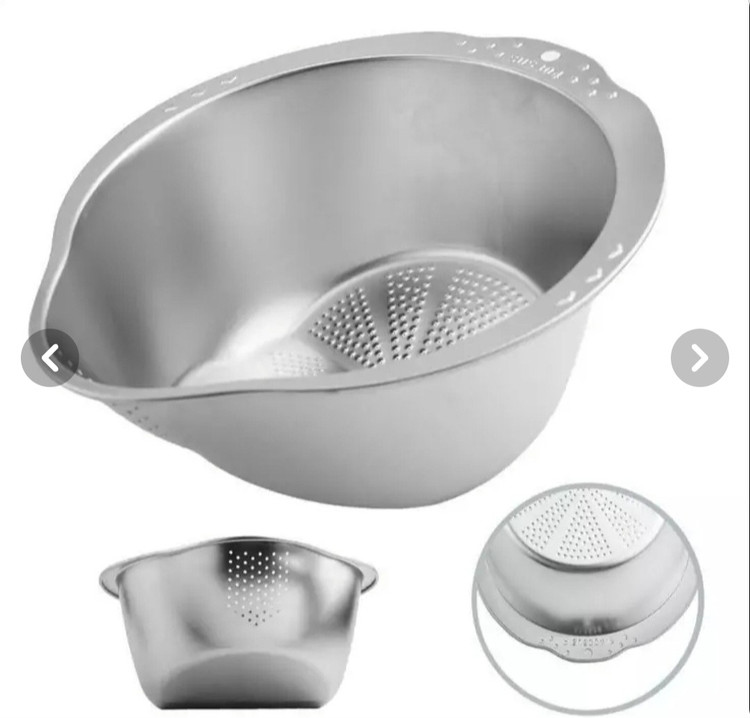 آبکش استیل برنج شوی یونیک